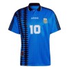 Camiseta de fútbol Argentina 10 Segunda Equipación Retro 1994 - Hombre